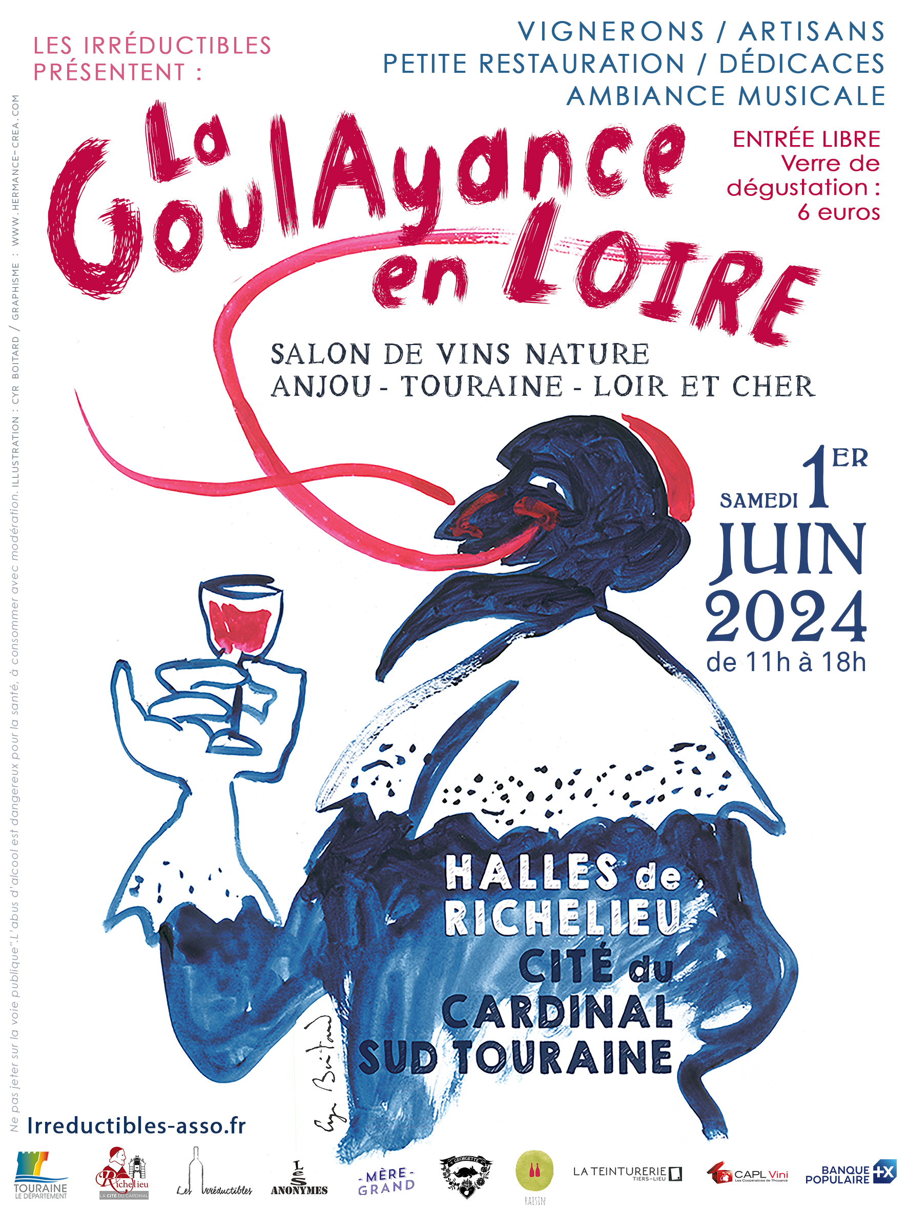 La Goulayance en Loire 1er Juin2024  La Goulayance en Loire 2024 La Goulayance en Loire Halles Richelieu 1er juin 2024